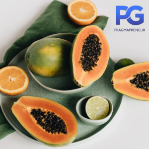 image of a tray full of pawpaw